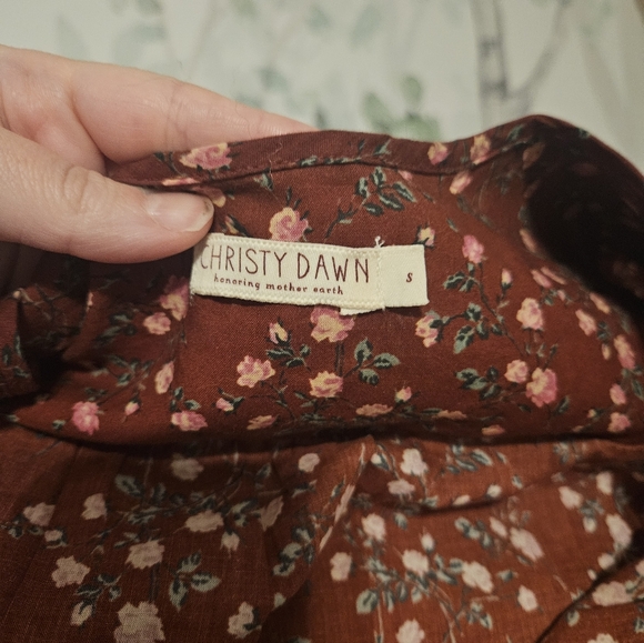 Dawn Dress in Rouge Rosette - Picture 4 of 6